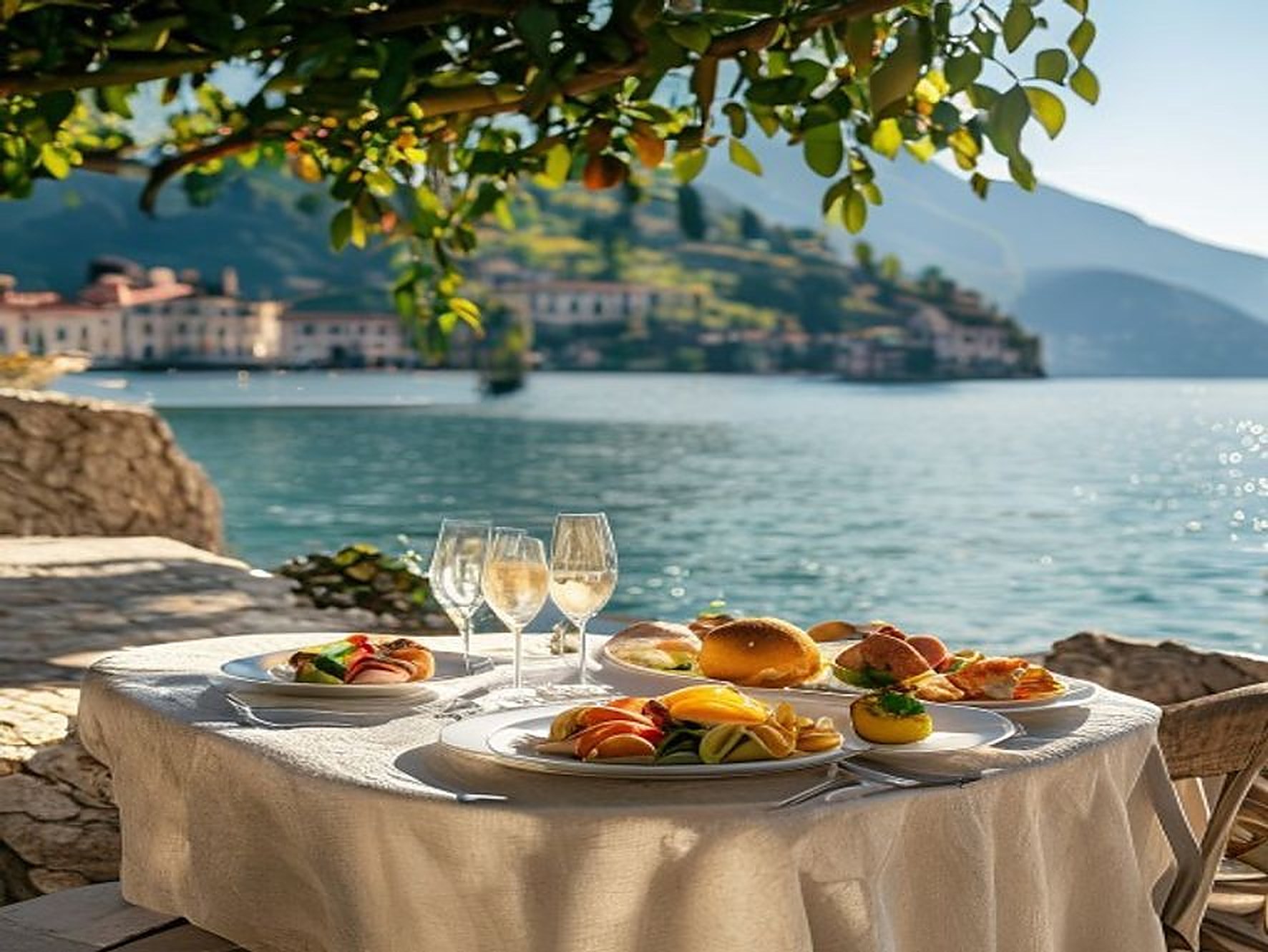 Lunch with a view